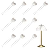 10 Pezzi Boccola Gu5.3 Mr16 Ceramica 12v, Con 15 Cm Cavi In Silicone Di Qualità Superiore, Boccola Gu5.3 G4 Gu4 G6.35 Supporto Lampadina Per Faretto Led Alogena