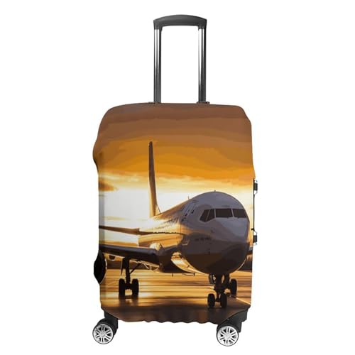 Carry on Luggage Cover Airplane Suitcase Covers for Luggages Tsa Approved Travel Luggage Sleeve Protector Elastic Suitcase Protector Anti-Scratch Washable Fits 19-30 Inch Case -S