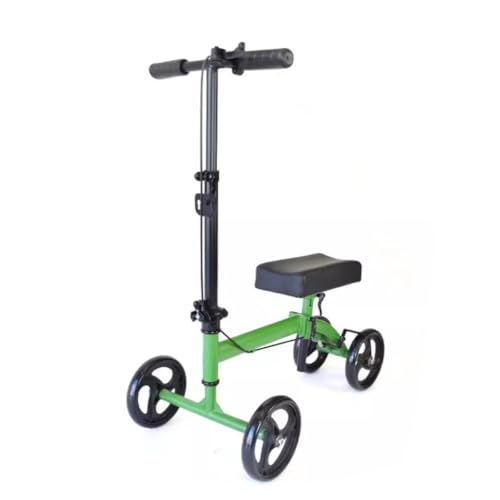 【Woxiro】折り畳み式ニーウォーカー 操縦可能 大人用 骨折・足の怪我用 松葉杖代替品 歩行補助器具 使いやすい 多用途 日常使用(A)