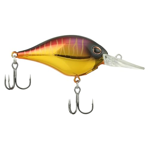 Berkley Dime Freshwater Fishing Lure, Proper Copper, 1/2oz, Authentic Balsa-Like Action, Equipped with Sharp Fusion19 Hook, Ideal for Bass Fishing