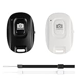 Technologie Bluetooth Avancée : Capturez vos moments préférés sans délai grâce à notre télécommande Bluetooth 5.2. Avec une portée allant jusqu'à 10 mètres, vous pouvez prendre des photos de groupe ou des selfies facilement, tout en gardant votre téléphone à distance, que ce soit avec une perche à selfie ou directement à la main.