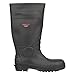 Knee Boots, Size 11, 15" H, Black, Plain, PR