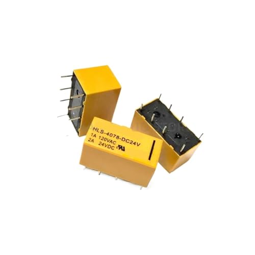 Relais 8 broches HLS-4078-DC5V pour circuit imprimé et automatisme