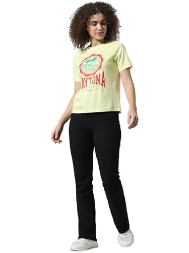 Image of ONLY Women's Cotton Regular Fit T-Shirt