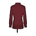 Womens Belted Fall Jackets Open Front Wrap Trench Coat Long Sleeve Casual Dressy Travel Outerwear with Pockets Wine