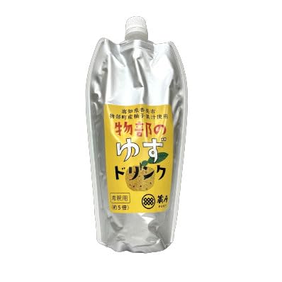 蔵屋幸右衛門 ゆずドリンク 3本 (計1,500ml) / 物部ゆず ゆず 柚子 柚子ドリンク ゆず果汁 柚子果汁 5倍希釈タイプ