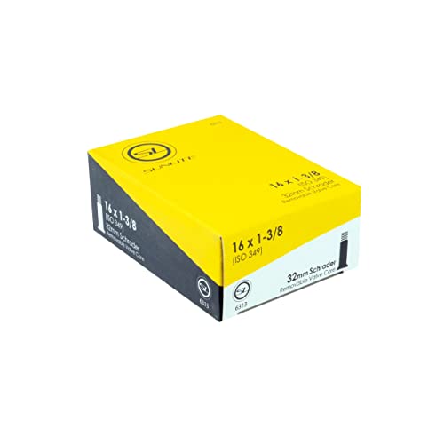 Sunlite Standard Schrader Valve Tubes, 16 x 1-3/8