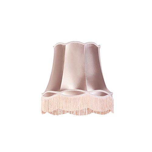 QAZQA Retro/Vintage Seda Pantalla seda rosa 45cm - GRANNY , Pantalla lámpara colgante,Pantalla lámpara de pie