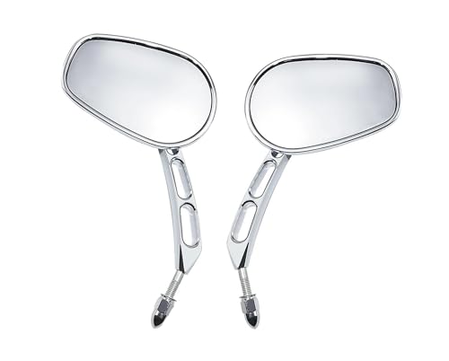 Retrovisor de manillar Harley Heritage Springer FLSTS acabado de alta gama