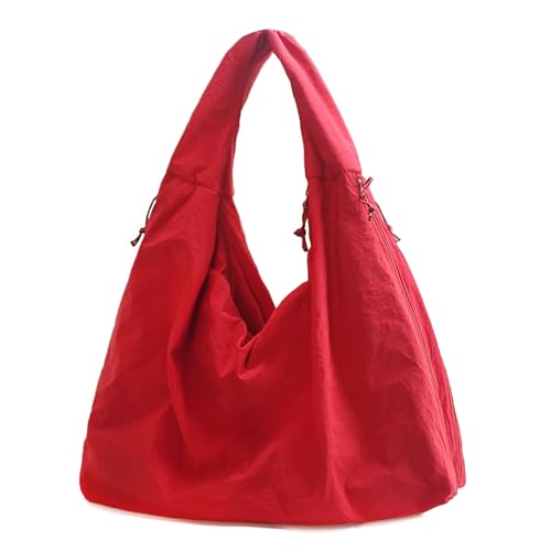 Image of KAMEILONG Large Nylon Hobo Bag Women Crescent Shoulder Bag Vintage Tote Bag Casual Shopper Handbag for Women