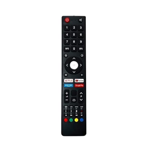 Image of BLACKSHEEP Compatible for BPL Tv Remote Control Suitable for Smart Android 4k LED UHD HD bpl Television with OTT Hotkeys Without Voice Command -(Old Remote Must be Exactly Same)-Black