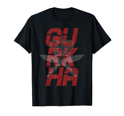 Gurkha Rifles British Special Force Military T-Shirt