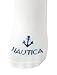 Nautica Women's No Show Stretchy Sport Liner Socks with Non Slip Grip (6 Pack), Size 4-10, All White