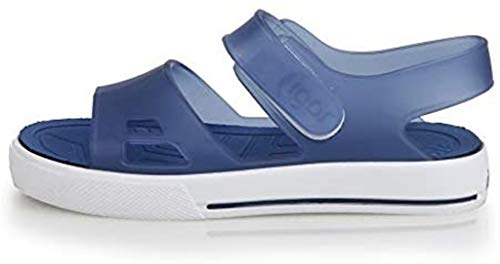 Sandalia gomma tipo scarpe Malibus Pisamonas, Blu