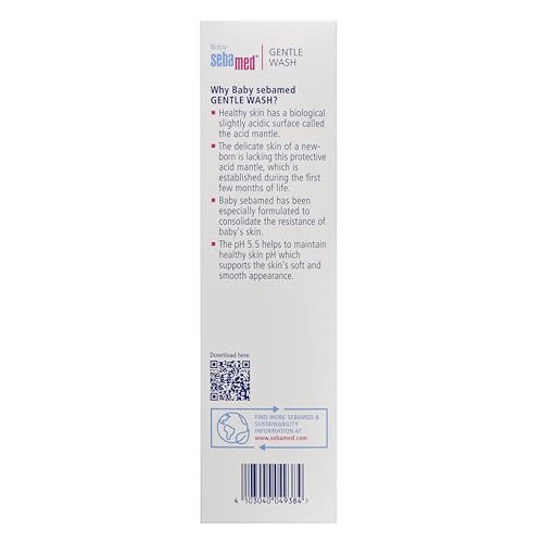 Image of Sebamed Baby Gentle Wash|pH 5.5|Baby Body Wash|Soap Free|Tear Free|1000 ml (Pack of 2)
