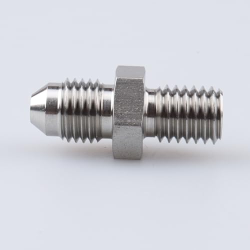 Image of AC PERFORMANCE 4AN Male Flare to M10x1.5 Metric Fitting Stainless Steel