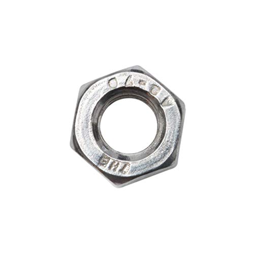 Écrou hexagonal M10 inox A2 pour fixation mécanique et vissage extérieur DIN 934