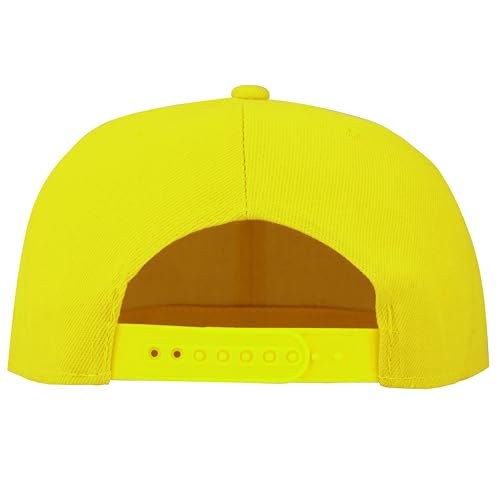 Image of Gelante Plain Blank Flat Brim Adjustable Snapback Baseball Caps Wholesale LOT 12 Pack