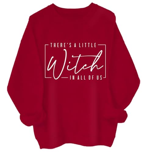 There's A Little Witch In All Of Us Sweatshirt, Unisex There's A Little Witch In All Of Us Sweatshirt