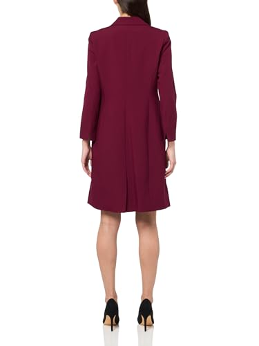 Elegant Bordeaux Petite Jacket Dress Suit by Le Suit – Perfect for Stylish Women - Image 2