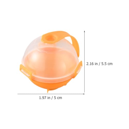 Molde de hielo esférico reutilizable naranja 10 piezas miniatura 2