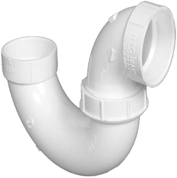 CHARLOTTE PIPE 1 1/2 DWV P-TRAP WITH UNION&PLASTIC NUT DWV DRAIN, WASTE AND VENT 1 Unit Piece