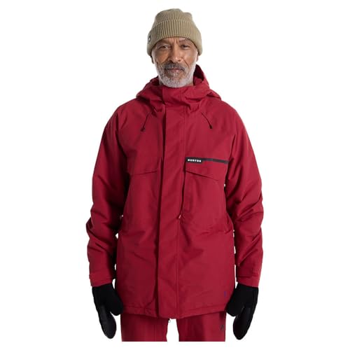 Veste de ski Burton Covert 2.0 Deep Red Homme rouge pour le freeride