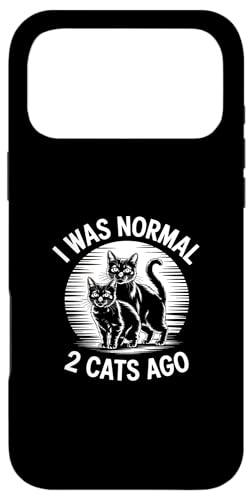 I Was Normal 2 Cats Ago �X�}�z�P�[�X iPhone 17 Pro Max �p