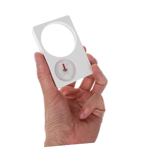 Brújula portátil BESPORTBLE con lupa compacta miniatura 3