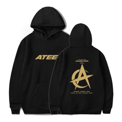 Thyoeun GOLDEN HOUR : Part.1 Merch Hoodie Wooyoung Mingi Seonghwa Yunho Support Sweater Pullover