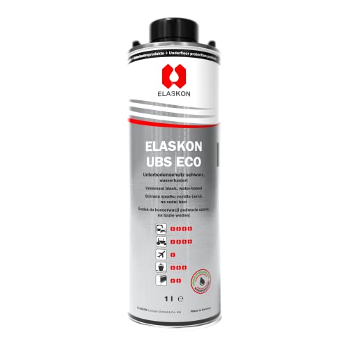 ELASKON UBS ECO/wasserbasierter und nachhaltiger Unterbodenschutz für Pkw, LKW und Camper (1 x 1 l Flasche)
