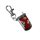 BQBQERT Portachiavi con orologio da tasca in stile vintage, per chiavi e borse, accessorio alla moda