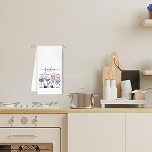 Patriotic Kitchen Dish Towels 16x24,Patriotic Hand Towels for Bathroom, Independence Day Decorations Decor,Americana Decor,4th of July Freedom Wine Glasses Kitchen Towels Patriotic Kitchen Dish Towels 16x24Patriotic Hand Towels for Bathroom Independence Day Decorations DecorAmericana Decor4th of July Freedom Wine Glasses Kitchen Towels