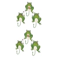 ABOOFAN Frog Hook Wall Decoration Coat Hanger Hooks Bathroom Wall s Key for Bathroom Decorative s Mount Hanger Towel s Household Key Iron