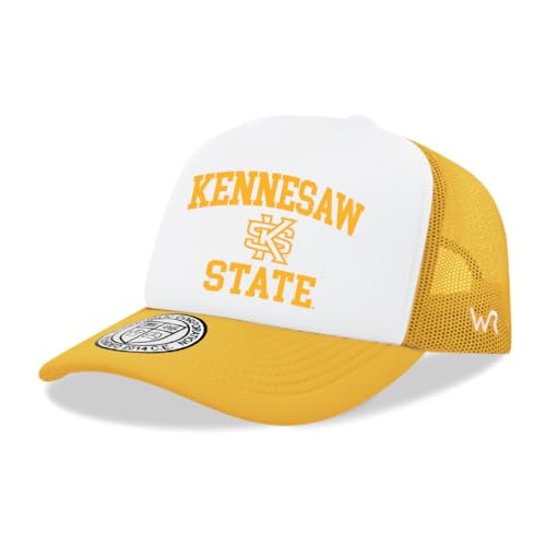 Gorra W Republic Kennesaw State Owls Seal Blanca/Dorada