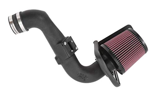 K&N Cold Air Intake Kit: Increase Acceleration & Engine Growl, Guaranteed To Increase Horsepower Up To 7Hp: Compatible With 1.6L, L4, 2014-2015 Ford (Fiesta St), 57-2587 #TOP4