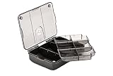 Korda 9 Compartment Mini Box - Angelbox für Kleinteile zum Karpfenangeln, Tacklebox für Angelzubehör zum Angeln auf Karpfen