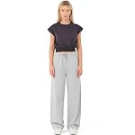 Jogginghose Damen - Baumwolle Sporthose Lang, Traininghose Laufhosen Bequeme Jogger, Sweatpants Weites Bein mit elastischem Bund Yogahose – Bild 2