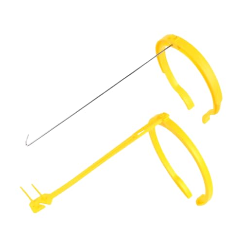 Wakauto 2Pcs Insemination Clip Durable Artificial Insemination Tool for Pigs Efficient Clip for Insemination Includes Holders for Farm Use