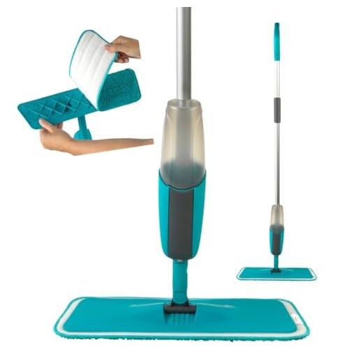 Rodo Mop Spray Com Cabo Articulado Vassoura Magica Limpeza Esfregão 1 Refis Top