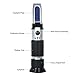 BOWONG Clinical Refractometer Veterinary Hand-Held Refractometer Vet Veterinary Medicine RHC-300 Serum Protein Urine Density for pet Dog (Large Animal) and cat