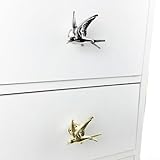 Jotekonoby Möbelknöpfe in Vogelform, Zinklegierung, Tier-Design, Kinderzimmer, Dekoration, Hardware für Küche, Badezimmer, Schrank, Kleiderschrank, Schublade