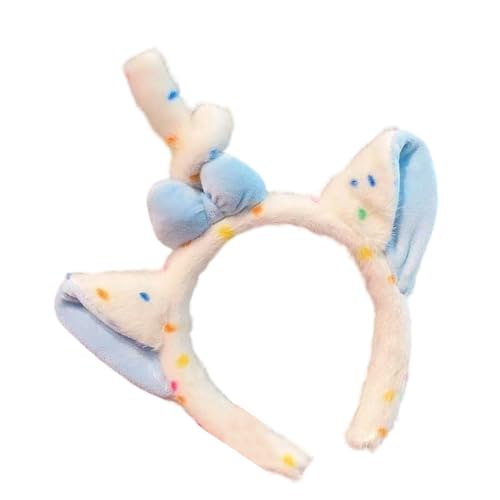 Kids Hairbands Lovely Kitten Hair Hoop for Halloween Birthday Photo Props Fun Headwear Role Play Accessories Adjustable Animal E