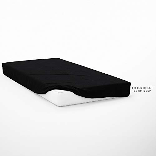 Adam's 4PC Duvet Cover Quilt Cover Complete Bedding Set Reversible Extremely Soft & Durable Comforter Cover Anti Allergic Microfibre Cover With Free Fitted Sheet Included Red Black Double - Image 5