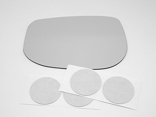 Fits 09-14 Fit Left Driver Side Mirror Glass Lens w/Adhesive USA