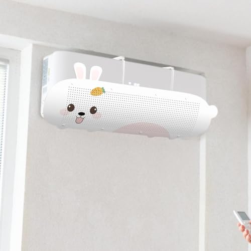 Deflektor für Deckenlüftungsöffnungen, Deflektor für Klimaanlagen, Verstellbare Luftumlenkabdeckung- Anti- Wind- Leitbleche, Auslassluftflügel, luftgekühlte Leitbleche für verbesserte Kühlung-3