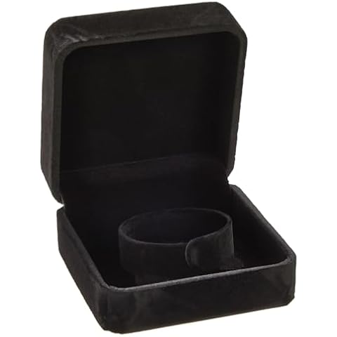 Juvale Small Velvet Jewelry Gift Box Cover