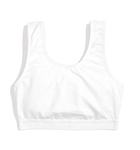 TomboyX Soft Bra, Cotton Scoop-Neck Bralette for Women, Wireless No-Padding Low Impact, (XS-6X)