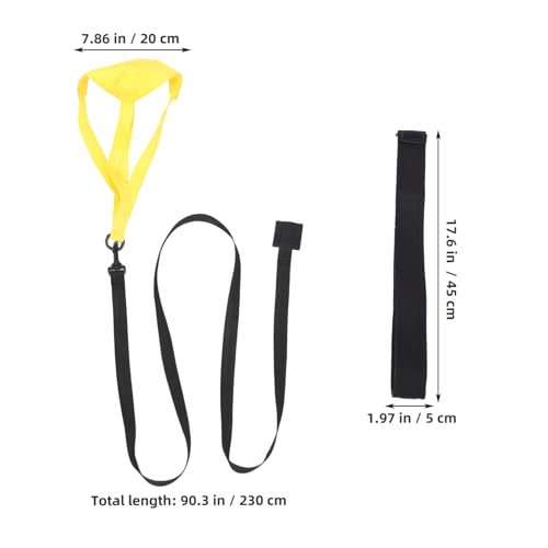 POPETPOP set de entrenamiento con paracaídas de resistencia para natación miniatura 6