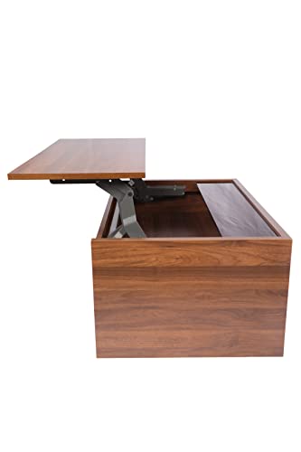 Image of Coffee Table Lift up in Walnut (Columbian Walnut)